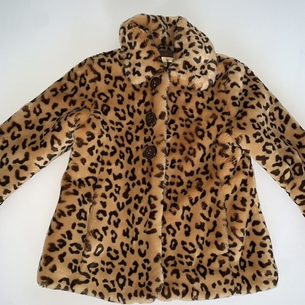 Wilson's Leather Kids Cheetah Faux Fur (M)